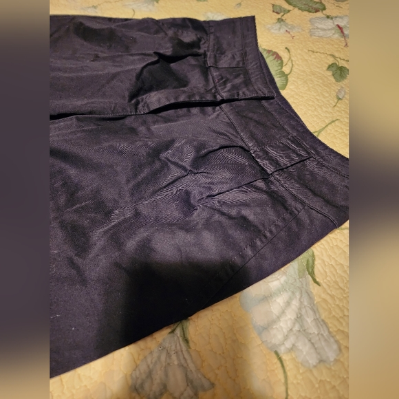 Black Pleated Promod Trousers Straight Leg UK8 - Picture 3 of 6